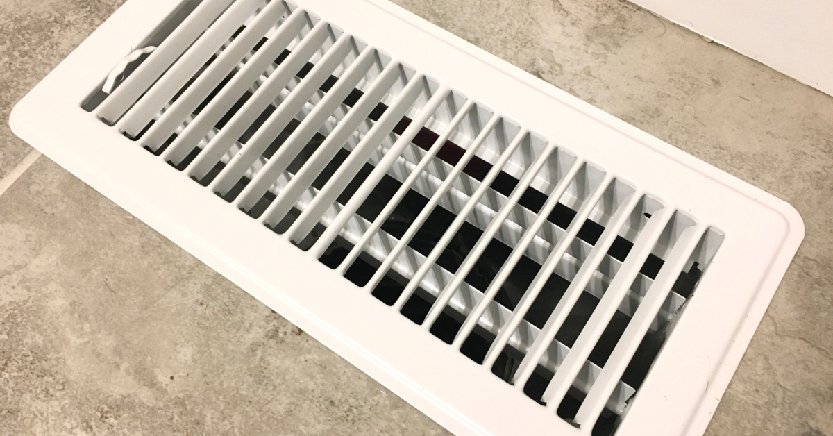 Open Floor HVAC vent