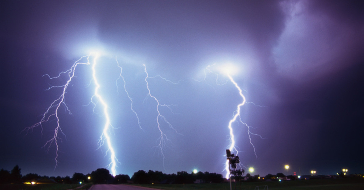 Summer thunderstorm