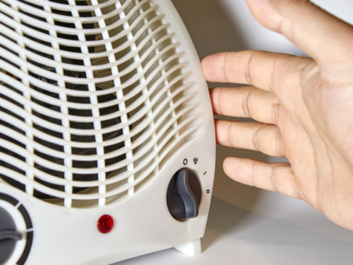 tips for using a space heater safely by Golden Rule