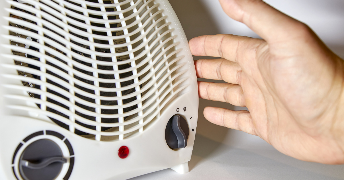 tips for using a space heater safely by Golden Rule